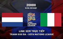 Link xem trực tiếp Hà Lan vs Italia 20h00 ngày 18/6 (UEFA Nations League 2022/23)