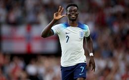 Southgate ca ngợi Bukayo Saka sau màn hủy diệt Bắc Macedonia