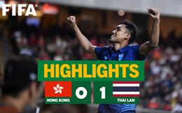 Highlights Hong Kong - Thái Lan | Voi chiến thắng nhọc | Giao hữu quốc tế 2023