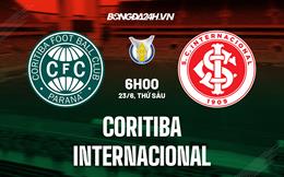 Nhận định - dự đoán Coritiba vs Internacional 6h00 ngày 23/6 (VĐQG Brazil 2023)