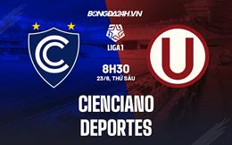Nhận định - dự đoán Cienciano vs Deportes 07h00 ngày 23/6 (VĐQG Peru 2023)