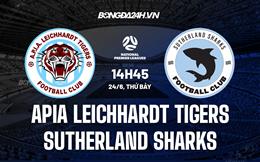 Nhận định APIA Leichhardt Tigers vs Sutherland Sharks 14h45 ngày 24/6 (VĐ bang New South Wales 2023)