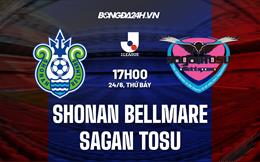 Nhận định Shonan Bellmare vs Sagan Tosu 17h00 ngày 24/6 (VĐQG Nhật Bản 2023)