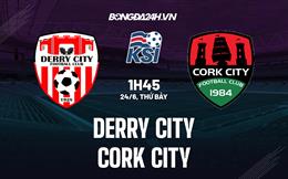 Nhận định bóng đá Derry City vs Cork City 1h45 ngày 24/6 (VĐQG Ireland 2023)