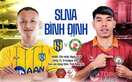 Nhận định SLNA vs Bình Định (18h00 ngày 25/6): Thử thách tại sân Vinh