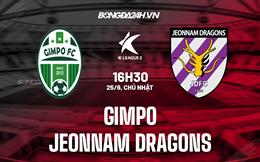 Nhận định Gimpo vs Jeonnam Dragons 16h30 ngày 25/6 (Hạng 2 Hàn Quốc 2023)