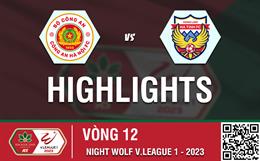 Highlights CAHN - Hà Tĩnh | Cơn mưa bàn thắng siêu to | Vòng 12 V-League 2023