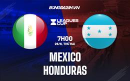 Nhận định Mexico vs Honduras 7h00 ngày 26/6 (CONCACAF Gold Cup 2023)