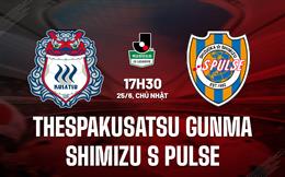 Nhận định Thespakusatsu Gunma vs Shimizu S-Pulse 17h30 ngày 25/6 (Hạng 2 Nhật Bản 2023)