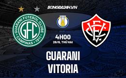 Nhận định - dự đoán Guarani vs Vitoria 04h00 ngày 26/6 (Hạng 2 Brazil 2023)