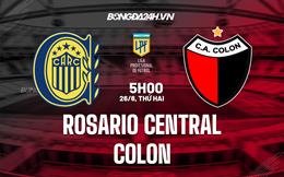 Nhận định Rosario Central vs Colon 5h00 ngày 26/6 (VĐQG Argentina 2023)