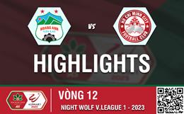 Highlights HAGL - TPHCM | Chủ nhà bị cầm hòa | Vòng 12 V-League 2023