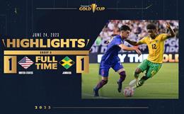 Highlights Mỹ - Jamaica | Nhà ĐKVĐ hòa vất vả | Bảng A Gold Cup 2023