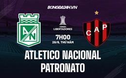 Nhận định Atletico Nacional vs Patronato 7h00 ngày 28/6 (Copa Libertadores 2023)
