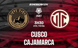 Nhận định - dự đoán Cusco vs Cajamarca 3h30 ngày 27/6 (VĐQG Peru 2023)