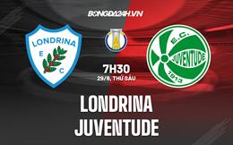 Nhận định Londrina vs Juventude 7h30 ngày 29/6 (Hạng 2 Brazil 2023)