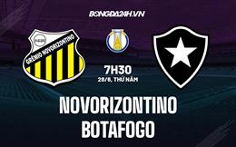 Nhận định - dự đoán Novorizontino vs Botafogo 7h30 ngày 28/6 (Hạng 2 Brazil 2023)