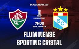 Nhận định Fluminense vs Sporting Cristal 7h00 ngày 28/6 (Copa Libertadores 2023)