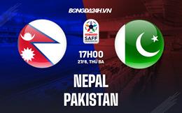 Nhận định Nepal vs Pakistan 17h00 ngày 27/6 (SAFF Championship 2023)