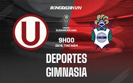 Nhận định Deportes vs Gimnasia 9h00 ngày 29/6 (Copa Sudamericana 2023)