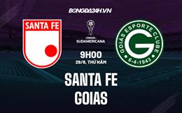 Nhận định Santa Fe vs Goias 9h00 ngày 29/6 (Copa Sudamericana 2023)