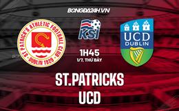 Nhận định bóng đá St.Patricks vs UCD 1h45 ngày 1/7 (VĐQG Ireland 2023)