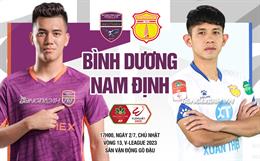 Nhận định Bình Dương vs Nam Định 17h00 ngày 2/7 (V-League 2023)