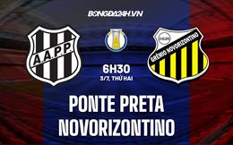 Nhận định Ponte Preta vs Novorizontino 06h30 ngày 3/7 (Hạng 2 Brazil 2023)