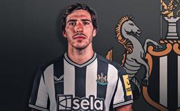 Newcastle chính thức công bố tân binh khủng Sandro Tonali