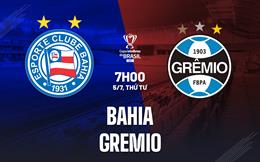 Nhận định bóng đá Bahia vs Gremio 7h00 ngày 5/7 (Cúp QG Brazil 2023)