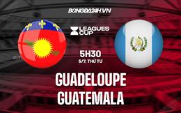 Nhận định bóng đá Guadeloupe vs Guatemala 5h30 ngày 5/7 (Gold Cup 2023)
