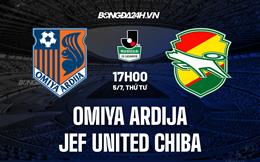 Nhận định Omiya Ardija vs JEF United Chiba 17h00 ngày 5/7 (Hạng 2 Nhật Bản 2023)