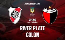Nhận định bóng đá River Plate vs Colon 7h30 ngày 6/7 (VĐQG Argentina 2023)