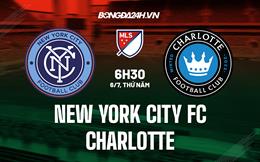 Nhận định New York City vs Charlotte 6h30 ngày 6/7 (Nhà nghề Mỹ 2023)