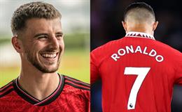 Nhận áo số 7 ở MU, Mason Mount tiết lộ được Ronaldo truyền cảm hứng