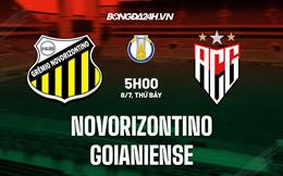 Nhận định Novorizontino vs Goianiense 5h00 ngày 8/7 (Hạng 2 Brazil 2023)