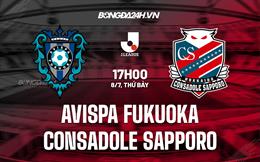 Nhận định Avispa Fukuoka vs Consadole Sapporo 17h00 ngày 8/7 (VĐQG Nhật Bản 2023)
