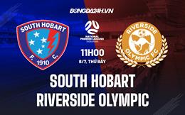 Nhận định South Hobart vs Riverside Olympic 11h00 ngày 8/7 (VĐ bang Tasmania 2023)