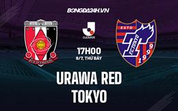 Nhận định bóng đá Urawa Red vs Tokyo FC 17h00 ngày 8/7 (VĐQG Nhật 2023)