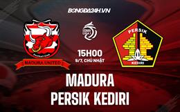 Nhận định - dự đoán Madura vs Persik Kediri 15h00 ngày 9/7 (VĐQG Indonesia 2023/24)