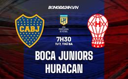 Nhận định Boca Juniors vs Huracan 5h30 ngày 11/7 (VĐQG Argentina 2023)