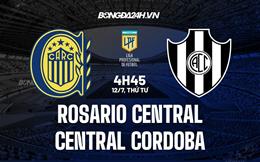 Nhận định Rosario Central vs Central Cordoba 4h45 ngày 12/7 (VĐQG Argentina 2023)