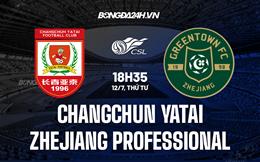 Nhận định Changchun Yatai vs Zhejiang Professional 18h35 ngày 12/7 (VĐQG Trung Quốc 2023)