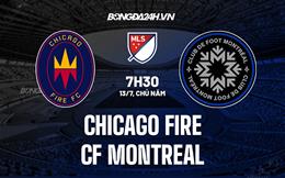 Nhận định Chicago Fire vs CF Montreal 7h30 ngày 13/7 (Nhà Nghề Mỹ 2023)