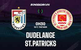 Nhận định bóng đá Dudelange vs St. Patricks 0h30 ngày 13/7 (Conference League 2023/24)