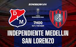 Nhận định Independiente Medellin vs San Lorenzo 7h00 ngày 13/07 (Copa Sudamericana 2023)