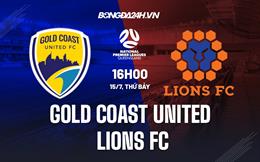 Nhận định Gold Coast United vs Lions FC 16h00 ngày 15/7 (VĐ bang Queensland 2023)