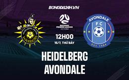 Nhận định bóng đá Heidelberg vs Avondale 12h00 ngày 15/7 (VĐ bang Victoria 2023)