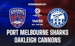 Nhận định Port Melbourne Sharks vs Oakleigh Cannons 14h30 ngày 15/7 (VĐ bang Victoria 2023)