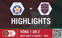 Highlights Đà Nẵng - Bình Dương | Chia điểm nhạt nhòa | Vòng 1 nhóm B V-League 2023